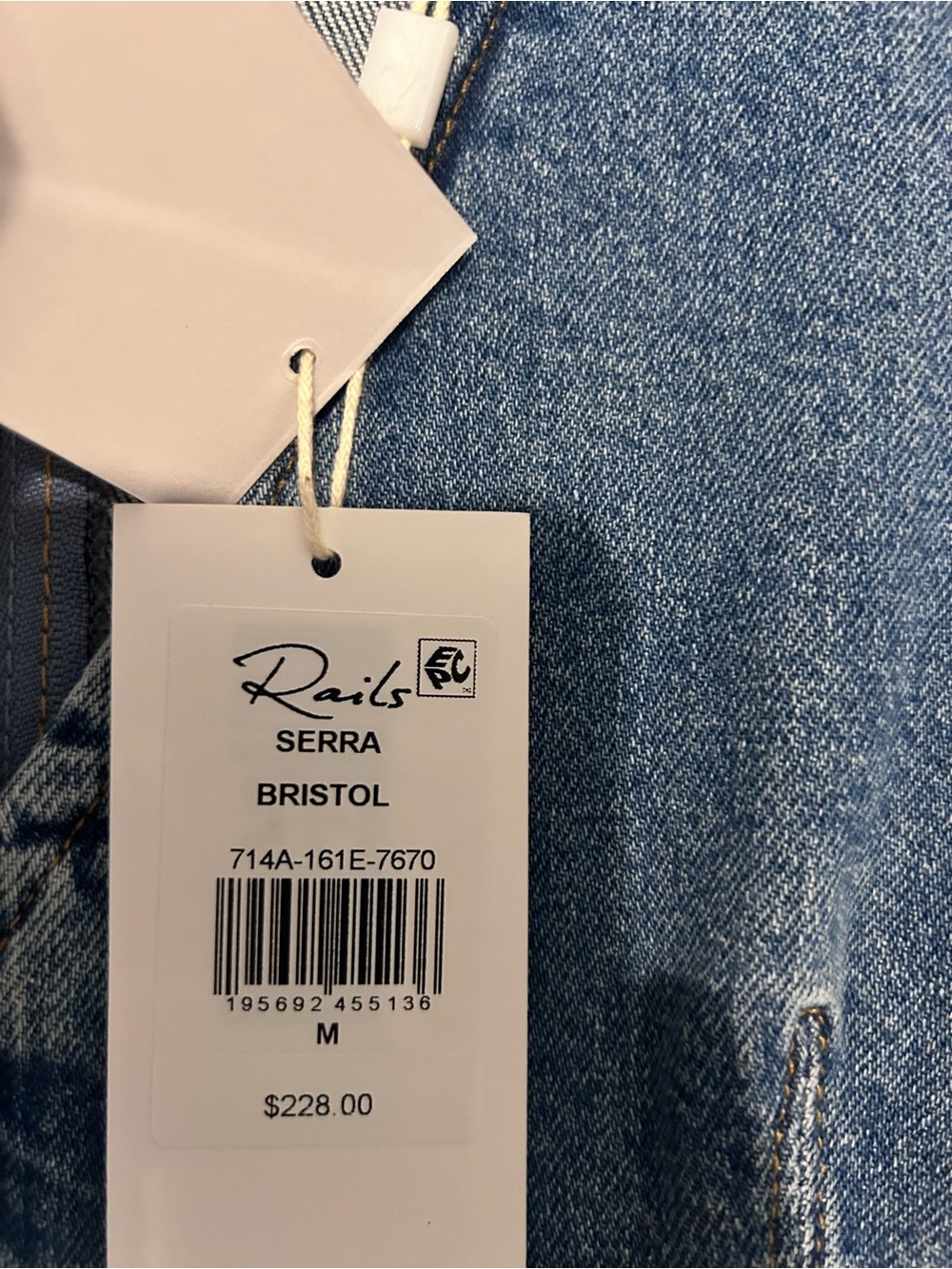 Rails Serra Bristol Jacket - Light Blue Denim